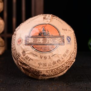 2007 Menghai DaYi V93 Premium Ripe Pu-erh Tea Tuo