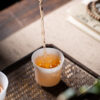 Mutton Fat Ice Jade Porcelain "Thimble" Tea Cup