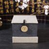 Bamboo and Taihu Limestone Motif Jingdezhen Porcelain Cup