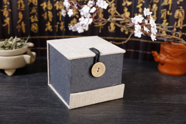Bamboo and Taihu Limestone Motif Jingdezhen Porcelain Cup