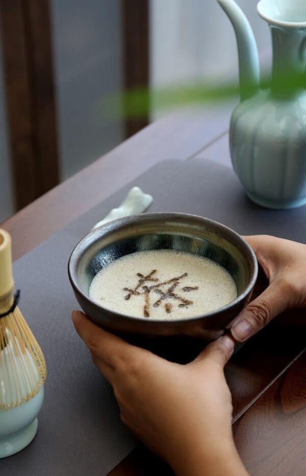 Chinese Style "Mo Cha" Tea Art Set with Jianzhan Bowl