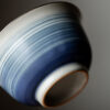 Blue Swirl Ceramic Gaiwan