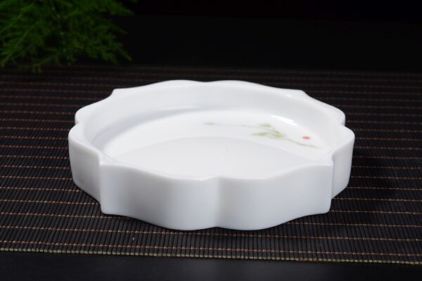 Plum Blossoms Gaiwan and Tea Boat with Optional Matching Cups