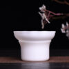 Mutton Fat Jade Porcelain "Bai Ci" Strainer