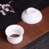 Mutton Fat Jade Porcelain "Bai Ci" Strainer