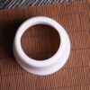 Mutton Fat Jade Porcelain "Bai Ci" Strainer