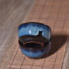 Cobalt Blue Gradient Glazed Tea Cups for Gong Fu Tea * Set of 2