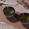 Cobalt Blue Gradient Glazed Tea Cups for Gong Fu Tea * Set of 2