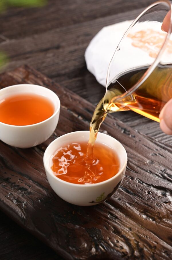 2024 Yunnan Sourcing "Shai" Man Gang Village Black Tea Cake