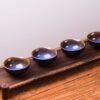 Blue Dragon Eye Tian Mu Glazed Ceramic Cups