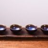 Blue Dragon Eye Tian Mu Glazed Ceramic Cups