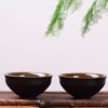 Blue Dragon Eye Tian Mu Glazed Ceramic Cups