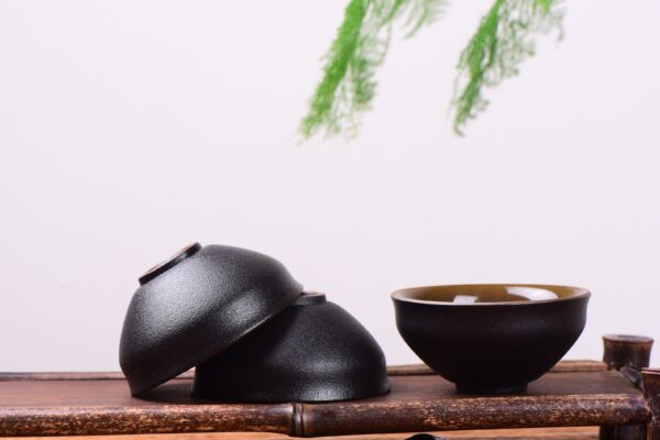 Blue Dragon Eye Tian Mu Glazed Ceramic Cups