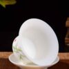 Bamboo Motif Jingdezhen Porcelain Gaiwan