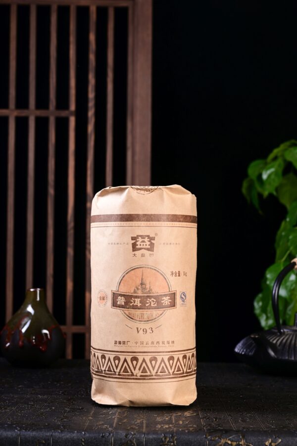 2007 Menghai DaYi V93 Premium Ripe Pu-erh Tea Tuo