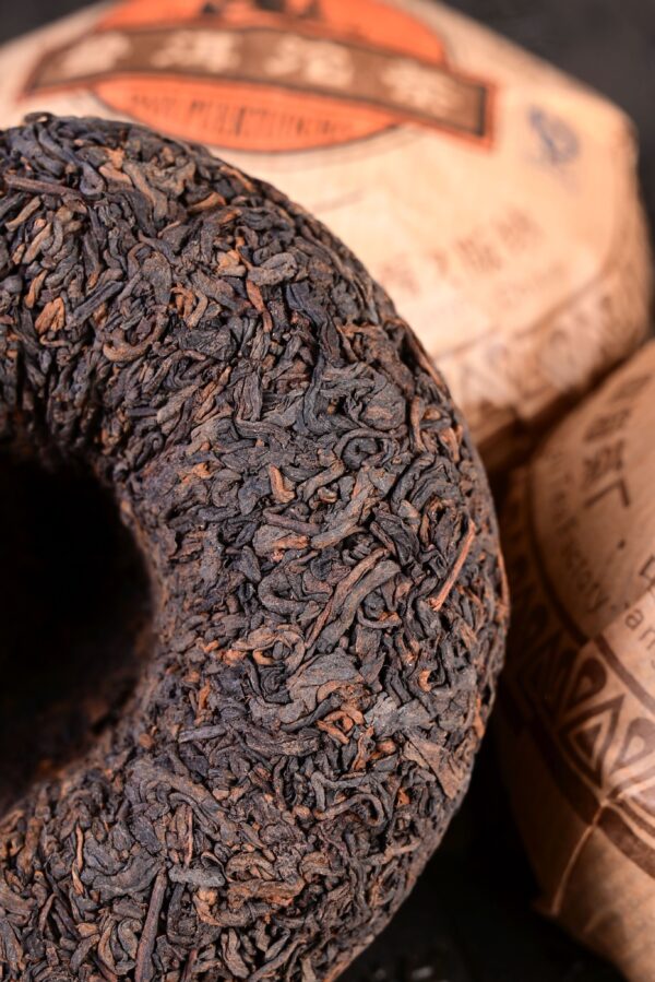 2007 Menghai DaYi V93 Premium Ripe Pu-erh Tea Tuo