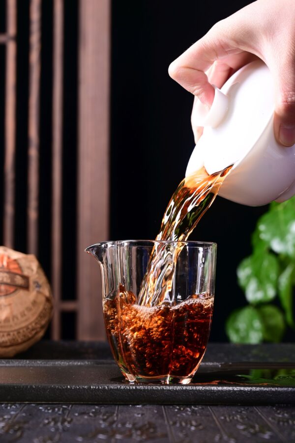 2007 Menghai DaYi V93 Premium Ripe Pu-erh Tea Tuo