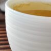 Mutton Fat Jade Porcelain "Egg-Shaped Spun" Tea Cup