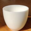Mutton Fat Jade Porcelain "Egg-Shaped Smooth" Tea Cup