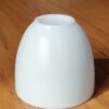 Mutton Fat Jade Porcelain "Egg-Shaped Smooth" Tea Cup