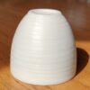 Mutton Fat Jade Porcelain "Egg-Shaped Spun" Tea Cup