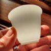 Mutton Fat Ice Jade Porcelain "Thimble" Tea Cup