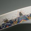 Ceramic "Ocean Water Cliff" Gaiwan and Tea Boat