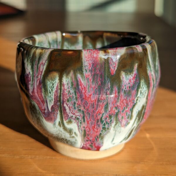 Purple Voodoo Glazed Tea Cup