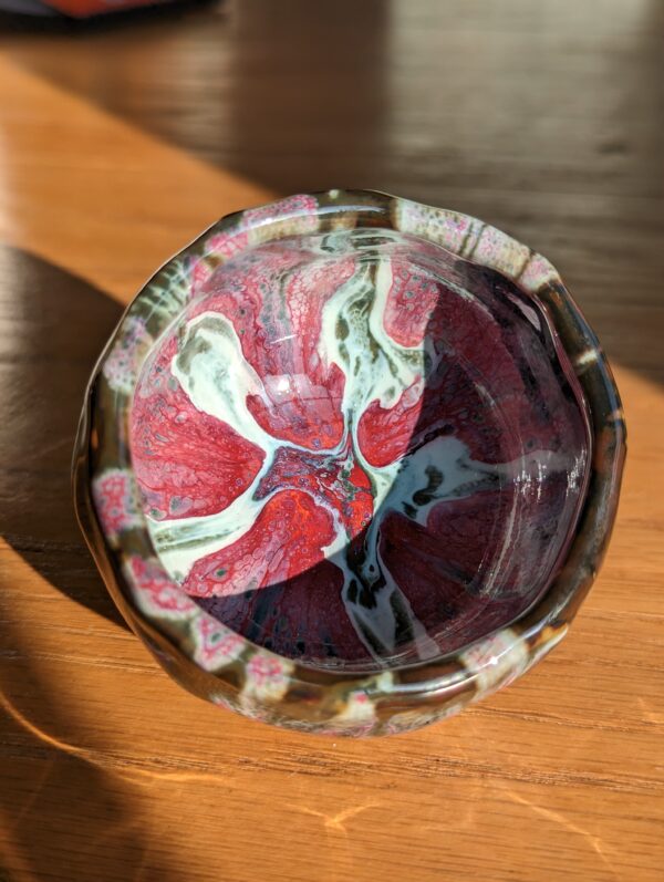 Purple Voodoo Glazed Tea Cup