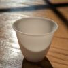Mutton Fat Ice Jade Porcelain "Flared Rim" Tea Cup
