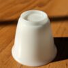 Mutton Fat Ice Jade Porcelain "Flared Rim" Tea Cup