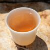 Mutton Fat Ice Jade Porcelain "Thimble" Tea Cup