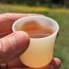 Mutton Fat Ice Jade Porcelain "Thimble" Tea Cup
