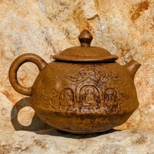 Buddha Grotto Wood-Fired Kiln Clay Teapot