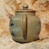 Pipa and Harp Players Dunhuang Style Teapot