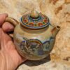 Pipa and Harp Players Dunhuang Style Teapot