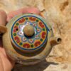 Pipa and Harp Players Dunhuang Style Teapot
