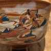 Pipa and Harp Players Dunhuang Style Gaiwan