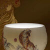 Jingdezhen "Five Tigers Pose" Tea Cup in Gift Box