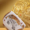 Jingdezhen "Five Tigers Pose" Tea Cup in Gift Box